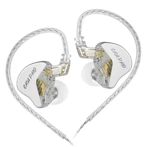 <span class=keywords><strong>CCA</strong></span> <span class=keywords><strong>CRA</strong></span> Pro DLC Diamond Diaphragm Auriculares dinámicos Auriculares HIFI Auriculares Deportes Juego de música Auriculares con cable de 2 pines - Product Image 2