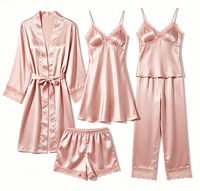 Robe de Nuit Cami d'Été pour Femme en Tissu Tricoté de Soie Imprimé Élégant, Col en V, Sans Manches, Décontractée, Douce et à Séchage Rapide, Vente en Gros