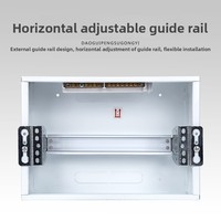 Boîtier de distribution d'éclairage intérieur 10-12 circuits 63A PZ30 avec disjoncteur pour borne de recharge domestique