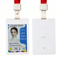Porta Tarjetas de Identificación y Credenciales de Plástico Rígido PC/PVC, Impermeable, con Tecnología NFC de 13.56 MHz, Venta al Por Mayor