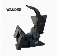 Macchina agricola ramo albero trituratore cippatrice per Skid Steer Loader, Ss-Bx42