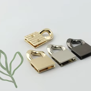 Deepeel AL550 borse in lega di zinco 38*23MM <span class=keywords><strong>accessori</strong></span> per articoli in pelle <span class=keywords><strong>accessori</strong></span> per tracolla a catena fibbia quadrata da donna - Product Image 5