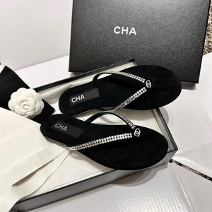 Sandales pour femmes à la mode en gros d'usine sandales de plage de luxe noires sandales pour femmes pantoufles - Product Image 2