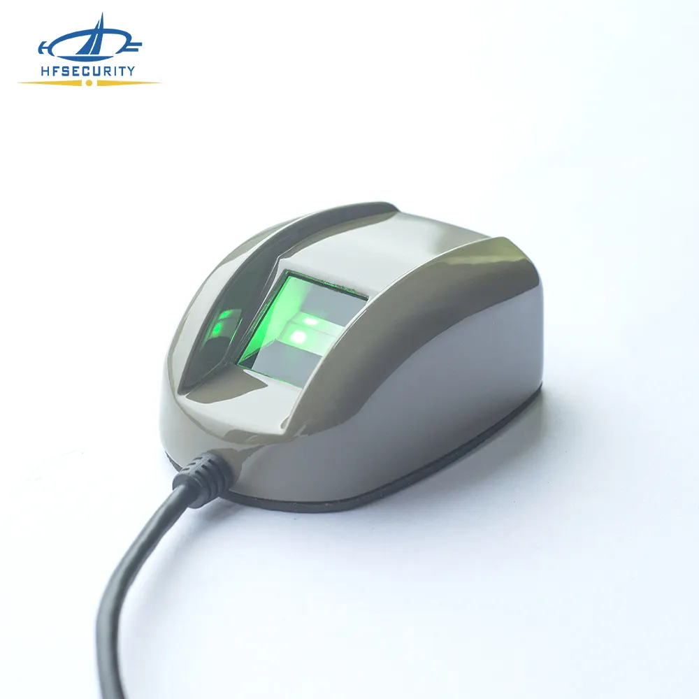 Free SDK USB Metal Fingerprint Reader Biometric Fingerprint Sensor For Bank with Free SDK HF4000 HFSecurity