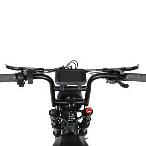 Vélo électrique à pneus gras pour adultes, 7 vitesses, 1200 W, longue portée, 20 pouces, 50 km/h, vélo de plage électrique, fatbike - Product Image 6