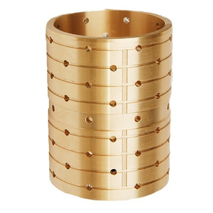 Casquillo <span class=keywords><strong>Olite</strong></span> <span class=keywords><strong>de</strong></span> latón personalizado, manguito sinterizado impregnado <span class=keywords><strong>de</strong></span> aceite <span class=keywords><strong>de</strong></span> bronce, inspección 100%, torno atómico CNC roscado <span class=keywords><strong>de</strong></span> 0-100mm/máquina CNC - Product Image 5