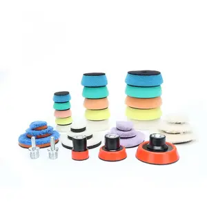 Mini Polishing Pad Detail Polishing Pad Car Detailing Kit for waxing and polishing efficient car polishing pads