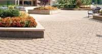 Pavés tactiles en granit pavés carrés en granit
