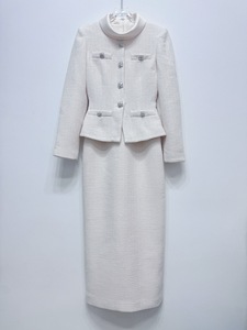 Bettergirl 2026 Ramadan Abito Casual Elegante Francese <span class=keywords><strong>in</strong></span> <span class=keywords><strong>Tweed</strong></span> Bianco Avorio a Maniche Lunghe - Product Image 4