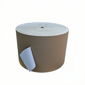 Carton d'art simple face blanc couché, dos brun, écologique, 230-500g, résistant à l'humidité, pâte de bois vierge, emballage cadeau, produits chimiques - Product Image 4