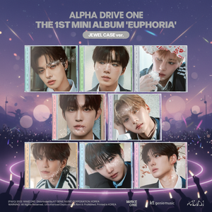 ALPHA DRIVE ONE-1st Mini Album Euphoria (Version Jewel Case) CD K-Pop - Product Image 3