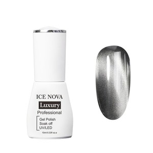 Il cappotto di Cateye di ghiaccio NOVA ha 2 colori stile misto colore Gel smalto con 3 in 1 occhio di gatto strato di tenuta casuale per unghie - Product Image 4