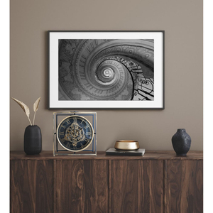 11.8 Inch Cổ Điển Vàng Kim Loại Máy Tính Để Bàn Đồng Hồ Với Bất Di Chuyển Bánh Răng Im Lặng Chữ Số La Mã Bảng Đồng Hồ Cho Trang Trí Nội Thất - Product Image 6