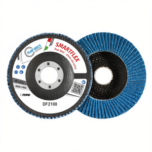 Disque à lamelles Fervi Smartflex 125 mm, meule sans fer pour le métal - Product Image 1