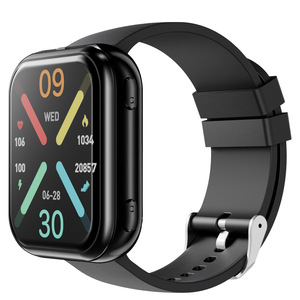 Montre connectée sportive T1 2 en 1 avec écouteurs Bluetooth intégrés, fonction d'appel, suivi des pas et du sommeil, écran tactile complet - Product Image 2