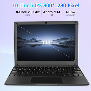 New giá rẻ giá 10.1 inch mini máy tính xách tay 4GB RAM 128 GB lưu trữ Android 14.0 máy tính xách tay 5000mAh pin không dây IPS eMMC Tiếng Anh - Product Image 4