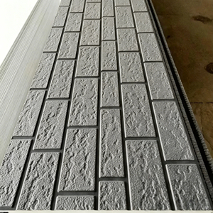 Panneaux muraux décoratifs pour la maison, panneaux sandwich en mousse de <span class=keywords><strong>polystyrène</strong></span> <span class=keywords><strong>expansé</strong></span> léger EPS, isolation fiable, revêtement durable - Product Image 1