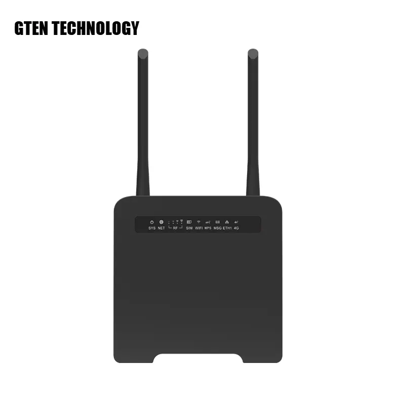 راوتر لاسلكي GTEN WIFI CP300 4G, راوتر مودم لاسلكي LTE CPE منفذ USB VPN مدعوم