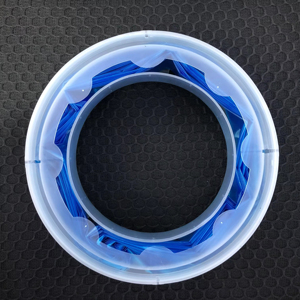 Angelcar E Recharge Seau à couches parfumé OEM Personnalisé 7 couches Joint automatique pour couches Contrôle des odeurs <span class=keywords><strong>Poubelle</strong></span> à couches Cassettes HDPE - Product Image 2