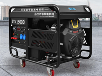 Motor de Gasolina/Diésel de Alta Calidad de 3kw/5kw/10kw, Marco Abierto, Arranque Automático, ATS, Monocilíndrico, Refrigeración por Agua, Mejor Precio