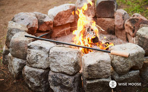 Feu de camp long en métal Offres Spéciales Cheminée à <span class=keywords><strong>bois</strong></span> d'extérieur Poker - Product Image 3