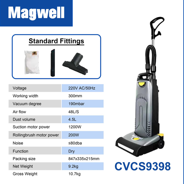 Magwell CVCS9398 4.5L Dust Volume Upright Vacuum Cleaner