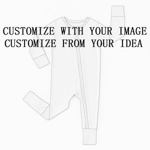 Pijamas Cortos de Bambú al por Mayor RTS, Mameluco de una Pieza para Bebé, Ropa Infantil Personalizada, Mameluco Estampado de Manga Corta - Product Image 6