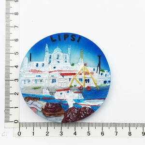 3D Grecia regalos de recuerdo turístico Zakynthos insignia magnética Tolo Nafplio Hellas Corfu Lipsi Georgioupoli ciudad Grecia imán de nevera - Product Image 6