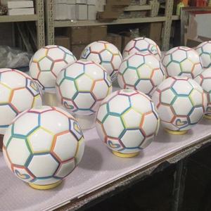 Modelo de Estatua de <span class=keywords><strong>Fútbol</strong></span> de Resina Impresa en 3D para Exhibición en Escaparates, Esculturas de <span class=keywords><strong>Fútbol</strong></span> de Fibra de Vidrio 3D - Product Image 6