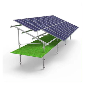 Supports photovoltaïques galvanisés à chaud YMHDSolar, système au sol, résistants aux tremblements de terre, anticorrosion, résistance au vent 60 m/s, charge de neige 1,4 <span class=keywords><strong>KN</strong></span>/<span class=keywords><strong>M2</strong></span> - Product Image 1