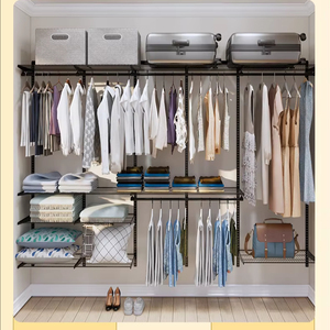 Haut de gamme grand <span class=keywords><strong>vestiaire</strong></span> étagère de rangement moderne en métal armoire Durable en acier suspendu <span class=keywords><strong>placard</strong></span> avec des caractéristiques de bricolage - Product Image 1