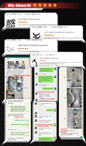 โรงงาน GDST คุณภาพดี ผลิตโดยตรง OEM 3054071533 อะไหล่และชิ้นส่วนรถยนต์ แขนควบคุมช่วงล่างด้านหน้าสำหรับรถยนต์ VW GOL PARATI - Product Image 5