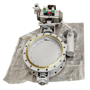 Vanne d'air pneumatique et manuelle hermétique pour la régulation du gaz, de l'eau et du carburant JBADV en acier au carbone - Product Image 2