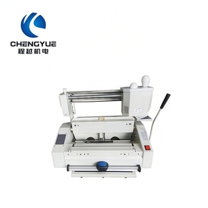 Machine à relier de bureau avec indentation manuelle A4, relieuse à colle thermofusible pour livres à couverture rigide, albums photo, thèses - Product Image 1