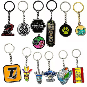 Grosir Pabrik Gantungan Kunci Logam Custom 2D 3D Logo Perusahaan Huruf Gantungan Kunci <span class=keywords><strong>Keychain</strong></span> Keyring Gantungan Kunci Enamel Custom - Product Image 2