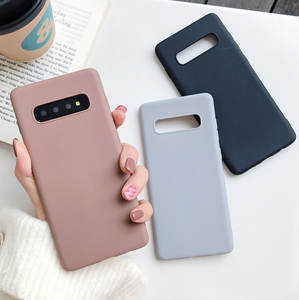 candy color silicone phone <strong>case</strong> <strong>for</strong> samsung galaxy <strong>note</strong> 10 s10 s10e s9 s8 s20 plus A42 galaxy matte <strong>soft</strong> <strong>tpu</strong> back cover <strong>cases</strong> - Product Image 2