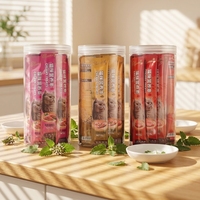Friandises en bâtonnets pour chats, nourriture humide de qualité supérieure, sans céréales, à forte teneur en viande, riches en nutriments, personnalisables, vente en gros