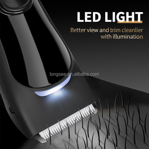 Rasoio Elettrico per il Corpo da Uomo OEM ODM, Preciso e Delicato, Senza Fili, Impermeabile, con Lame in Ceramica e LED, per Barba e Peli del Corpo - Product Image 3