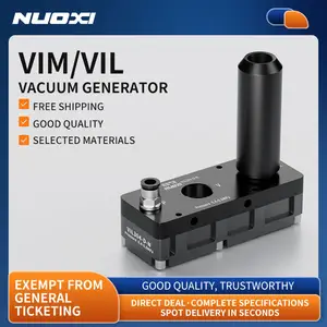 VIM generator vakum multitahap, generator filter vakum aliran besar pneumatik, nosel magnet permanen terintegrasi
