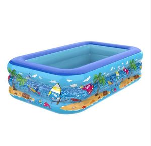 <span class=keywords><strong>Piscine</strong></span> gonflable rectangulaire de PVC pour des enfants de famille d'adultes pour l'usage extérieur de <span class=keywords><strong>piscine</strong></span> hors sol - Product Image 6