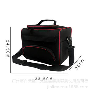 Wholesale Beauty Salon Multifunctional Canvas Tool <b>Bag</b> Crossbody Style Zipper <b>Waterproof</b> Handheld Makeup Tattoo <b>Bag</b> Barber <b>Bag</b> - Product Image 2