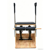 Chaise de Pilates en chêne de haute qualité certifiée CE, chaise de Pilates Wunda personnalisée pour les studios de yoga