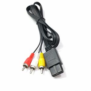 Câble AV Audio vidéo Offre Spéciale pour <span class=keywords><strong>Nintendo</strong></span> N64 pour NGC pour Console de jeu SNES câble AV polyvalent - Product Image 3