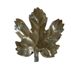 China fábrica puerta decoración adornos flores y hojas de hierro forjado para la decoración - Product Image 6