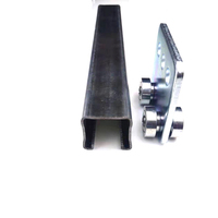 Canal C de Acero Galvanizado Estándar ASTM con Rodamiento de Bolas, con Servicios de Corte, Doblado y Soldadura para la Construcción de Puertas Corredizas