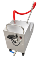 Chariot de filtration d'huile pour friteuse mobile en acier inoxydable, directement de l'usine, pour restaurant de restauration rapide