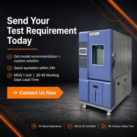 Máquina de Prueba de Temperatura Alta y Baja HK-80L, Cámara Programable para Control de Calidad y Durabilidad de Productos, para Laboratorios de I+D