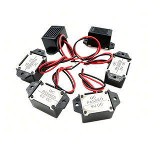 1 ชิ้น บัซเซอร์เตือนภัย 2315 DC 3V 6V 9V 12V 24V 90dB มินิอิเล็กทรอนิกส์ บัซเซอร์เตือนภัยเสียงดังสูง พร้อมระบบสั่นสะเทือน ความยาวสาย 10 ซม. - Product Image 1