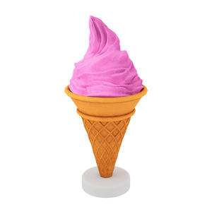 База для скульптур из пищевой смолы в стиле взбитых сливок, настраиваемая, прочная, многофункциональная, для декора ресторанов, торговых центров, кафе, витрин - Product Image 4