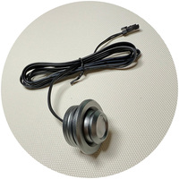 Schrank Display LED Mini Spot Lampe 1w Grau unter dem Küchen schrank LED-Leuchten DC12V Kleider schrank LED-Licht für Küchen schrank